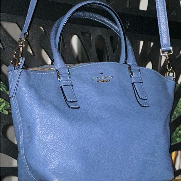 Kate Spade Sky Blue Leather Tote - Picture 5 of 6